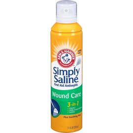 Simply Saline Wound Wash 3-in-1 Spray - 7.1 oz, Pack of 4