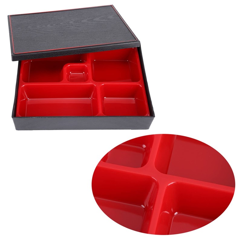 Portable Rectangular Lunch Boxes Bento Food Meal Prep Container, Storage