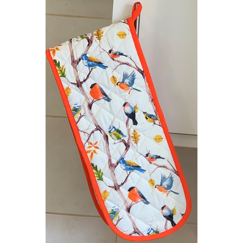 Double Oven Gloves Kitchen Cooking Baking Oven BBQ Pans Potholder