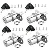 Push Plunger Lock XIEHE 105 Sliding Cabinet Door Lock with