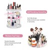V-hanver Organizador De Maquillaje Giratorio De 360 Grados C