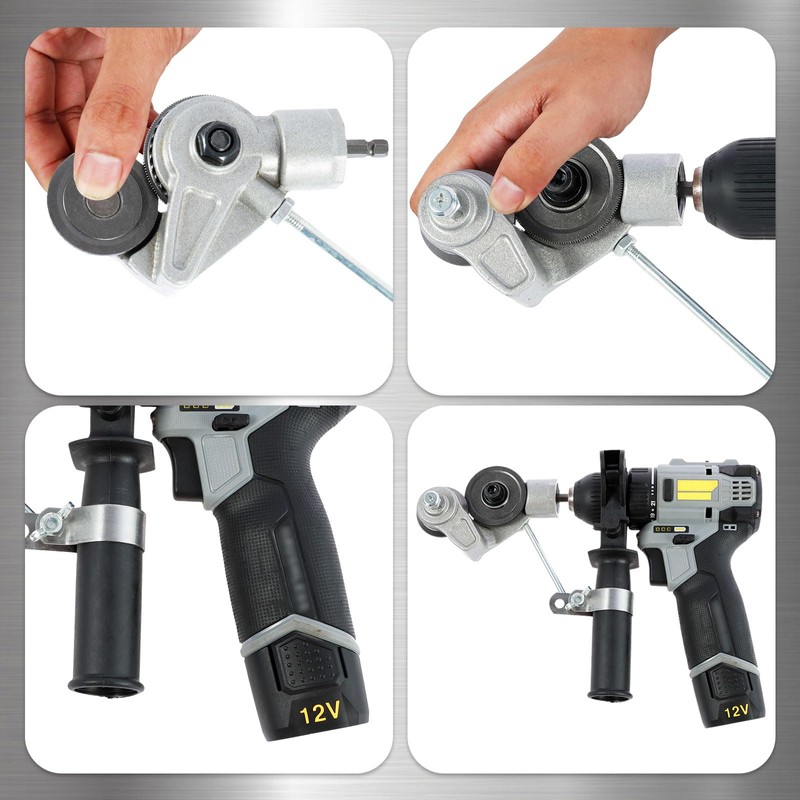 Electric Drill Plate Cutter High Manganese Steel Electric Drill Shears
