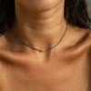 Made by Nami Pearl Choker Necklace with Pendant Minimalist Women's