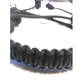 indian bosal attachment with rings black bitless horse tack