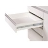 Merriway BH07433 (2 Pcs) Drawer Runner Slides, Ball Bearing Double