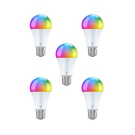 Fonri Akıllı Led Ampul 5'li Set, 9w-titreşimsiz, 16.7 Milyon Renk, Sesli Kontrol, 850'lümen, Doğal Sarı ve Beyaz Renk, Ambiyans, Tuya Destekli