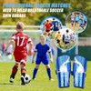 Shin Guards Soccer Kids, Shin Guards for Kids Adjustable Soccer