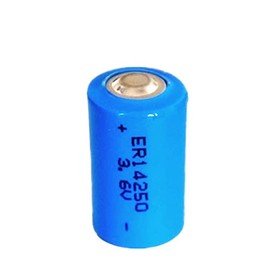 Hillflower 4 Piece ER14250 1/2AA 14250H LS14250 14250 Bulk 3.6V 1200mAh Long Duration Lithium New Battery