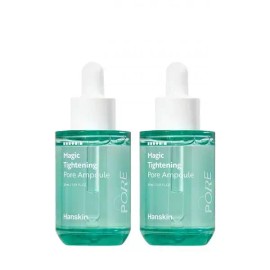 Hanskin 한스킨 매직 타이트닝 모공앰플 30ml, 2개 Hanskin Magic Tightening Pore Ampoule 30ml, Set of 2