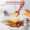 U-Taste Silicone Spatula Set with 600 Degrees Fahrenheit Heat Resistant