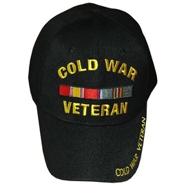 New Black US Military Cold War Veteran Hat Baseball Ball Cap Armed Forces