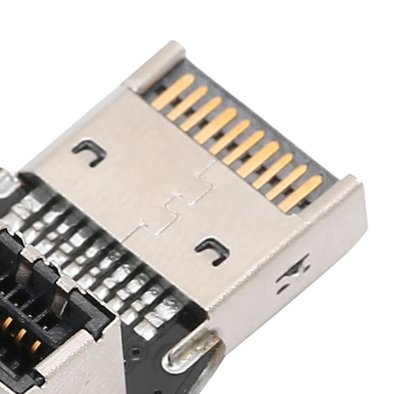 USB 3.1 Front Panel Internal Connector Type E 90 Degree