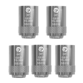 Finalech Joyetech BF SS316 0.6ohm Evaporator Heads for Joyetech Cubis Evaporator (Pack of 5)
