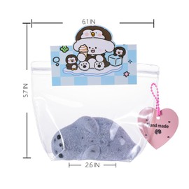 QCROAD SQUISHY Handmade Taba Seal Squishy Stress Relief Toys - Ultra Soft Silicone Squeeze Toys for Kids & Adults, Reusable Non-Violent Squishy Toys for Stress Relief & Relaxation