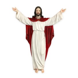 GCK 12" Risen Resurrection of Jesus Christ Wall Statue Jesus Resucitado