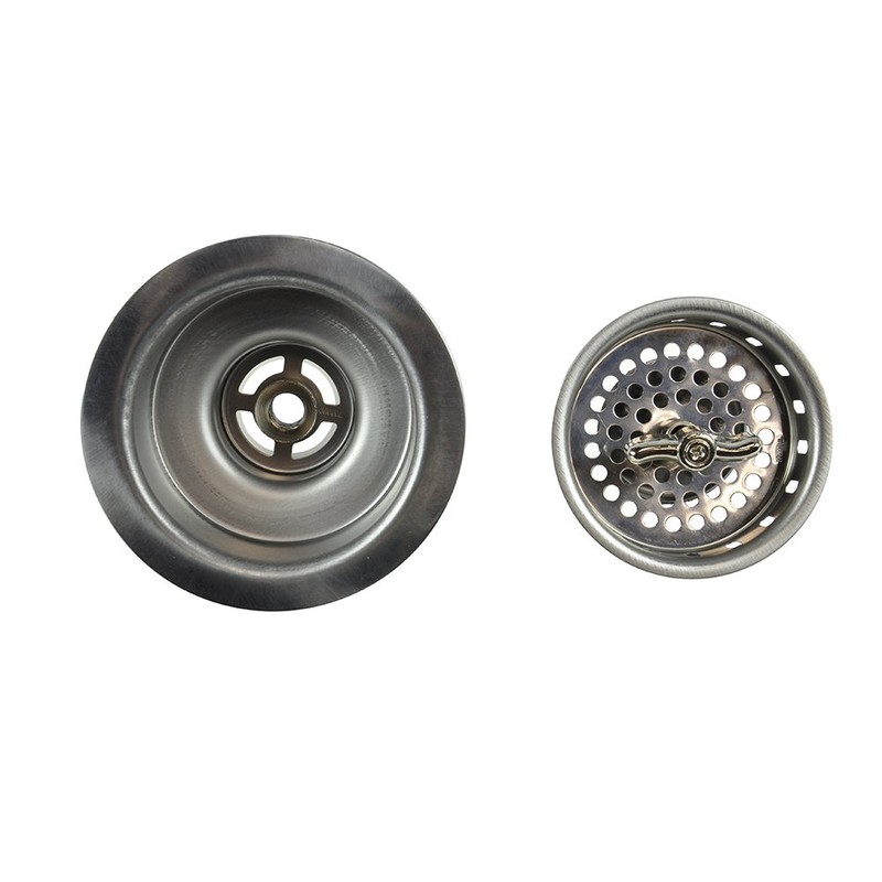 DANCO Twist Tight Kitchen Sink Strainer Assembly, 3-1/2 inch, Stainless