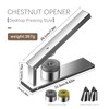 Holzsammlung Chestnut Cutter, Chestnut Cutter, Stainless Steel, Chestnut Cutter Professional