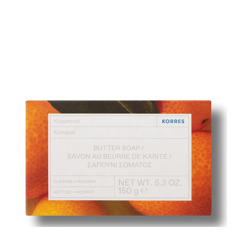 Korres Kumquat Butter Soap, 150g