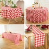 Essifunia Essifunia Waterproof Checkered Tablecloth Fabric - Rectangle 58x84 Inch