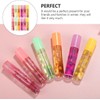 Brillo Labial Transparente Incoloro 12 Piezas Sabor Fruta – Wakauto