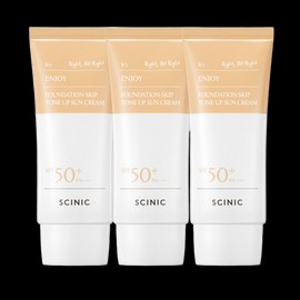 Cynic 3 pieces Cynic Enjoy Padeskip Tone-Up Sun Cream 50ml / 3개 싸이닉 엔조이 파데스킵 톤업 선크림 50ml