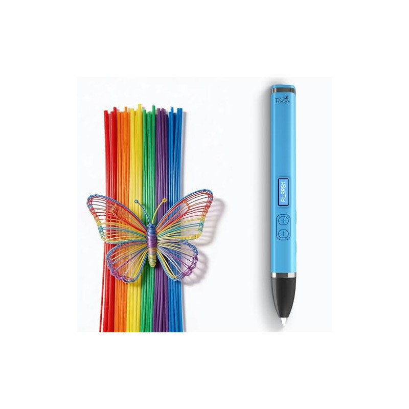 Filapen Premium 3D Pen Set Blue - PCL Filament, No