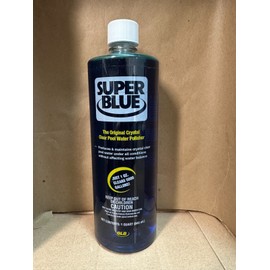 GLB Swimming Pool & Spa Hot Tub Super Blue Clarifier Quart Chemical