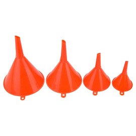 Funnel Set of 4 Plastic Funnels for 50, 75, 95, 115 mm