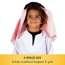 PRETEND TO BEE : Christmas Shepherd Innkeeper Fancy Dress Nativity Costume for Kids, 5-7 Years