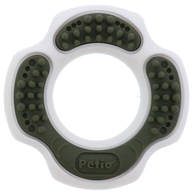Petio Dog Toy Chewing Ring Dental Hard Plain