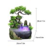 Indoor Relaxation Desktop Fountain Waterfall, Zen Meditation Indoor Waterfall Feature