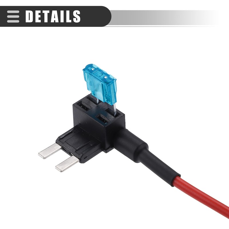 Motoforti Universal Add a Circuit 12V Mini Fuse Tap Holder