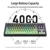 ZORNHER ZH870 Wireless Mechanical Gaming Keyboard,80% Green Custom Creamy Sound