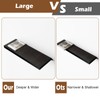 WELLAND 12" Deep Floating Shelves Espresso, Espresso Floating Shelves, 47.24"