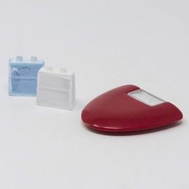 KORBOND Tailors Wheel Plus Twin Pack of Chalk Refill Capsules, Multi-Colour, 3 Piece Set