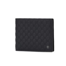 Daks (신세계강남점)DBWA1F374 LOUIS블랙 음각패턴 소가죽 반지갑 (DBW A1F374) LOUIS Black Embossed Pattern Cowhide Wallet