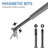 Tomorotec 2PCS Voltage Tester Screwdriver Set - Multifunctional, Magnetic Tips