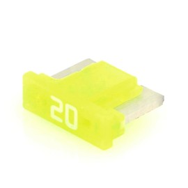 Sherco-Auto ATLM/ATM Compact Low Profile Mini Blade Fuse 58V - 20 Amp - 5 Pack - Made in USA