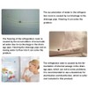 5 Pcs Fridge Drain Hole Cleaning Tool,Fridge Dredger Set,Refrigerator Drain