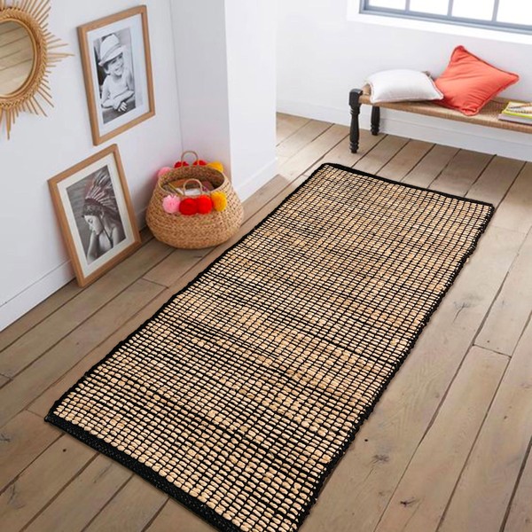 Chardin home Jute Rugs Collection- 2x5 Feet Jute Braids Rug,