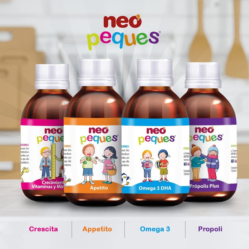 NEO PEQUES | Sciroppo per Bambini Appetito | 150 ml