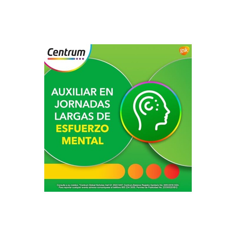 Centrum Multivitamínico Balance Frasco con 30 tabletas