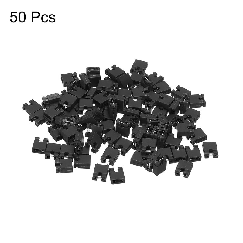 sourcing map 2.54 mm jumper cap, standard circuit boards, jumper