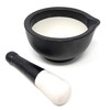Norpro Mortar and Pestle, 4.88" x 4.5" x 2.5", Black