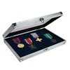 Compact Size Safe 5618 Collection Display Case Aluminium with Velvet