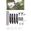 Helicopter Full Replacement Parts Set with 7 Accessories RC Rotor