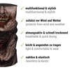 Maskworld Multifunctional Tube Scarf Headscarf Zombie Stylish Breathable Elastic for