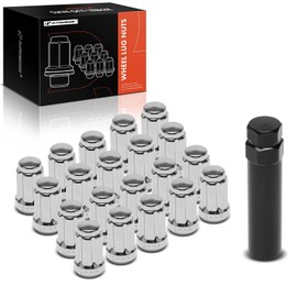 A-Premium 21-PC M12-1.5 Wheel Lug Nuts Compatible with Honda CR-V, Civic, Accord, Fit, CR-Z, S2000, Accord Crosstour & Hyundai Elantra, Sonata, Accent & Kia Optima, Forte, Niro, Cadenza, Front & Rear