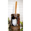 Rustic Western Lone Star Cowboy Country Bootcut Toilet Brush Scrub
