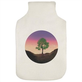 'Sycamore Tree at Sunset' Hot Water Bottle Cover (HW00035555)